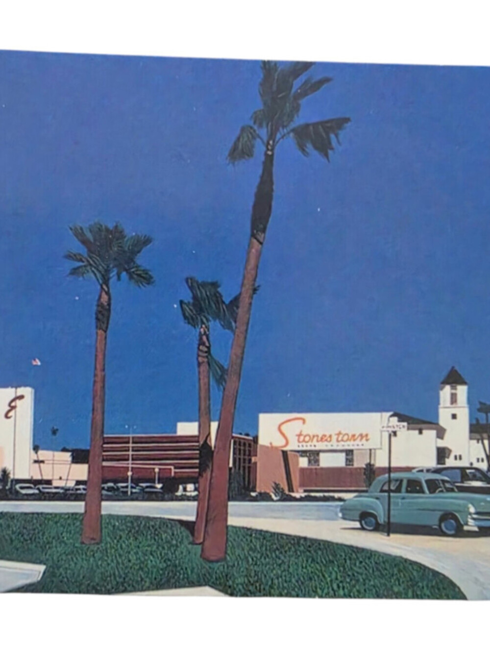 "Stonestown" by Japanese illustrator Hiroshi Nagai Cardboard Small Print